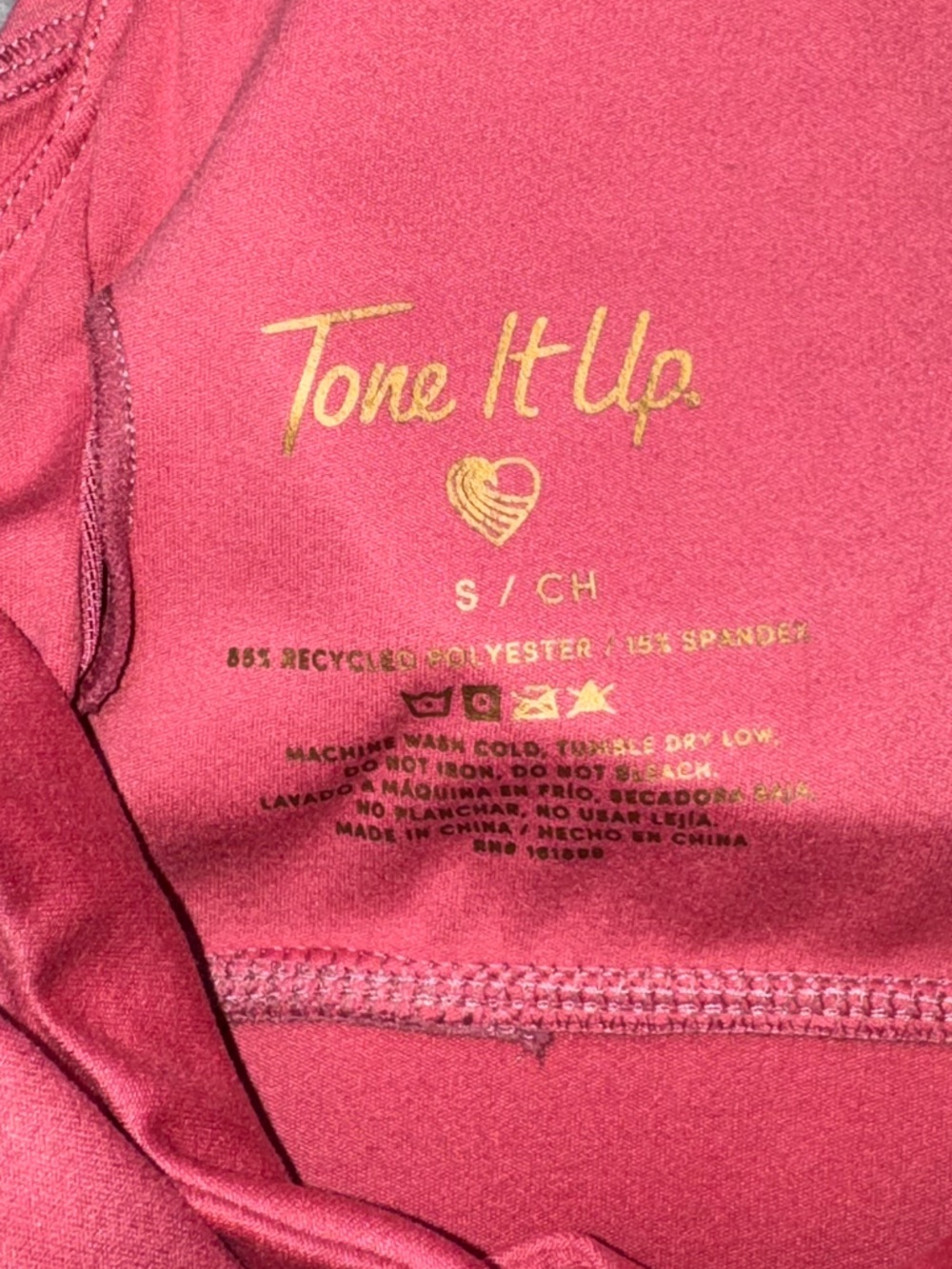 Tone It Up Yoga Long Line Sport Bra - Picture 5 of 5